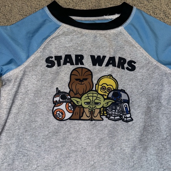 Star Wars rash guard swim set size 5T - Picture 2 of 5